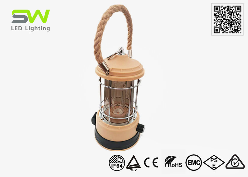 Quality Vintage Rechargeable Led Camping Lantern Lights For Tents Table Decoration for sale
