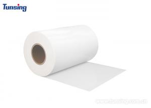 Quality Milky White Translucent PES 100 Micron Polyester Film Hot Melt Adhesive For Metal for sale