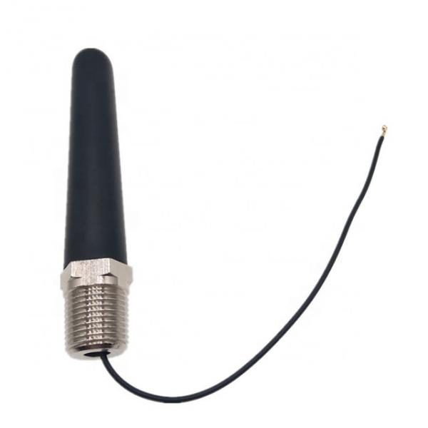 Buy 433mhz Stubby Antenna With 1/2" NPT Mounting Thread RG178 Cable To U.FL I.PEX  at wholesale prices