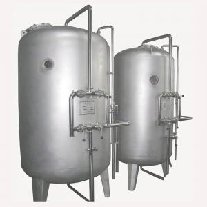 Quality Stainless Steel Sewage Water Filter System Multimedia Sediment Filter for sale