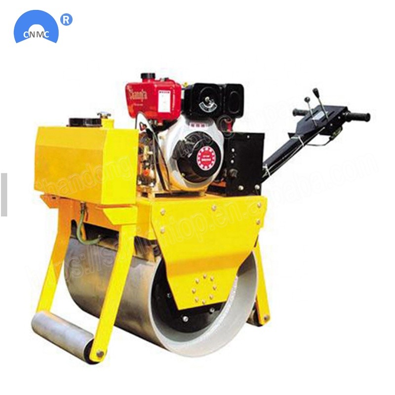 Buy cheap Double Drum Compactor Machine Pedestrian Vibrating Mini Road Roller Compactor from wholesalers