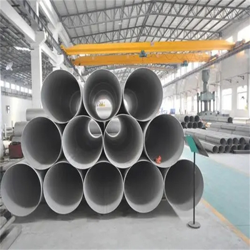 Seamless Stainless Steel 304 Pipes Tubes 10 Inch OD 9mm Bright Sliver 6m Length for sale