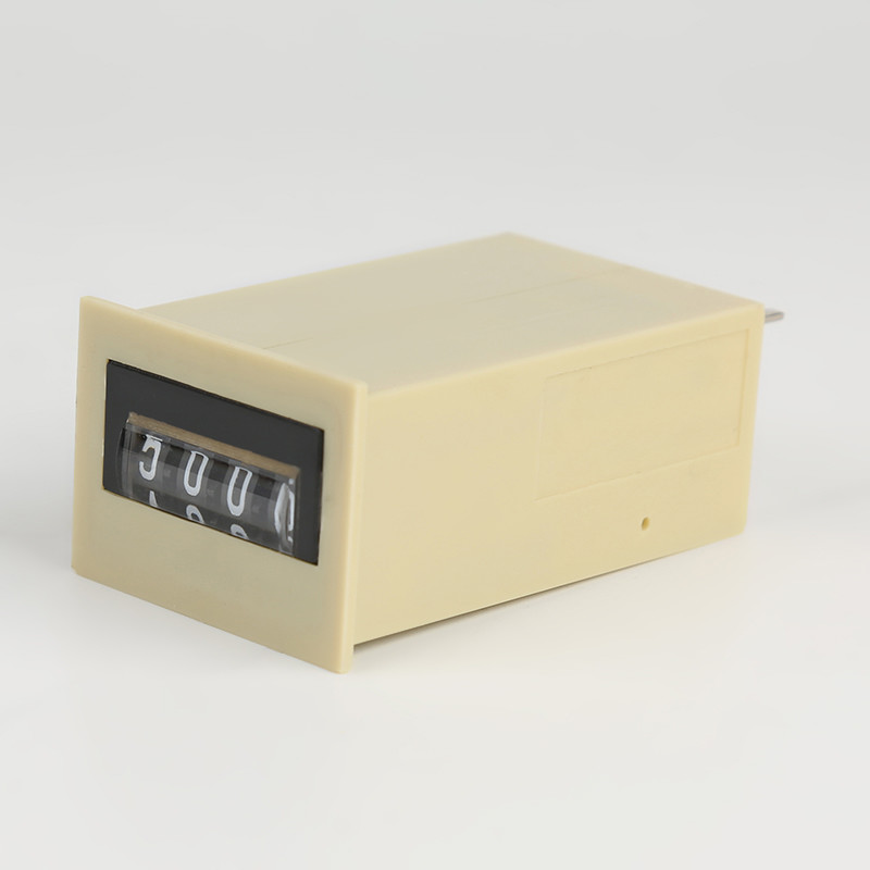 Quality YAOYE-874 plastic electromagnetic digital 4 digit mechanical pulse counter for sale