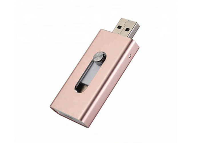 Buy Pen Drive / OTG USB Flash Drive USB 3.0 Metal Material For iPhone 16GB 32GB 64GB 128GB 256G at wholesale prices