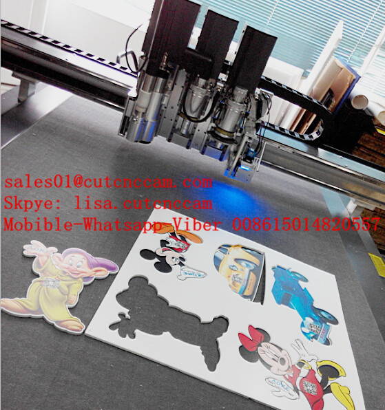 Quality Marker Position Auto Camera Registration Sensing System CNC Cutting Machine for sale