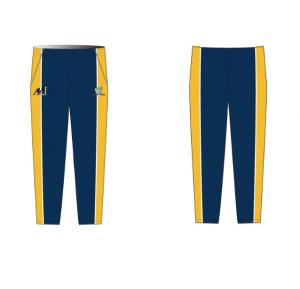 Quality Sports Team Cricket Player Uniform , ODM XL Cricket Track Pants for sale