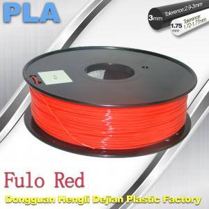 Quality 1.75 / 3mm Fluorescent Filament   PLA Fluo filament  bright color filament for sale