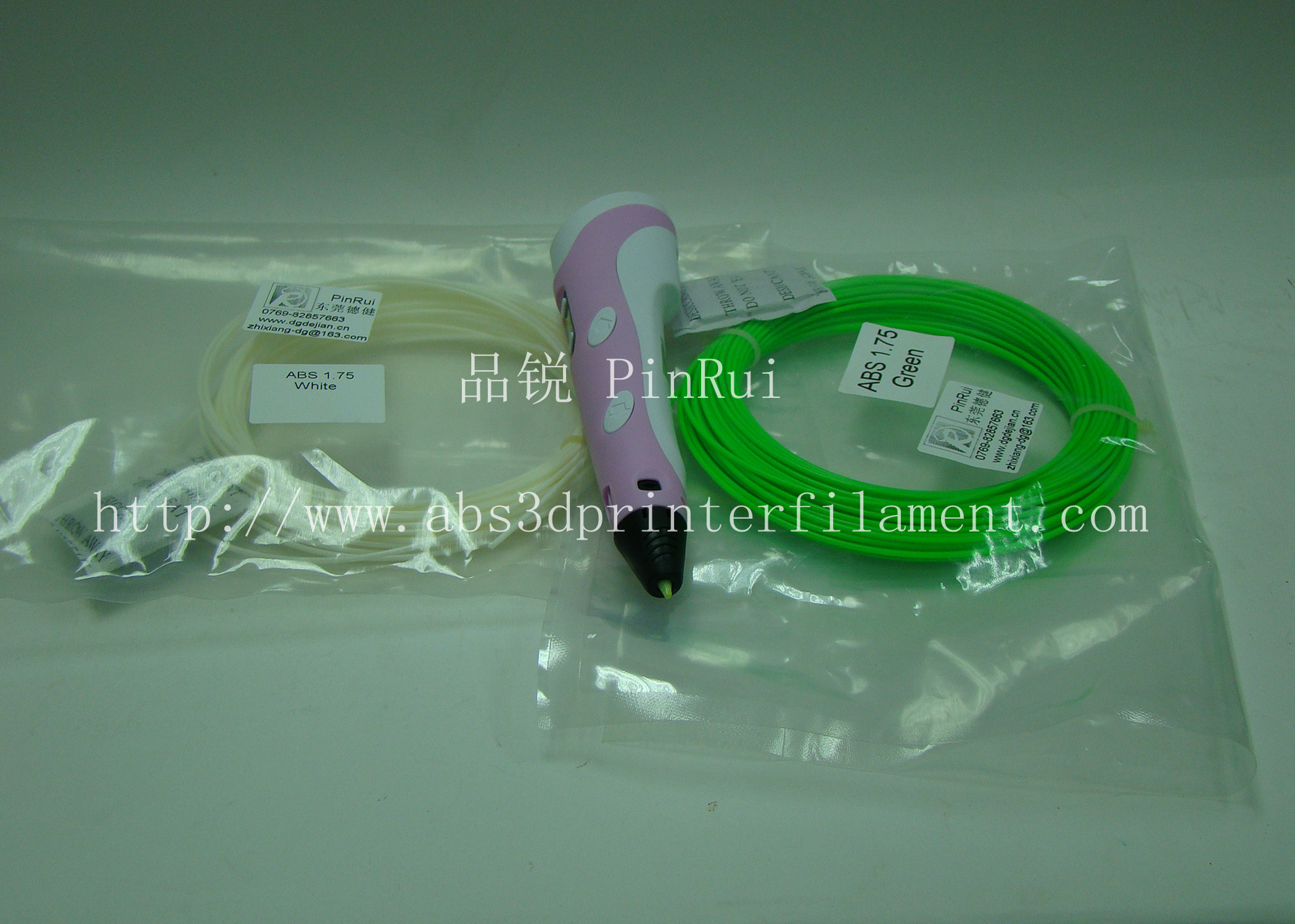 Quality Fluorescent 1.75mm ABS / PLA / HIPS Filament For 3D Printers Pen , Customized for sale