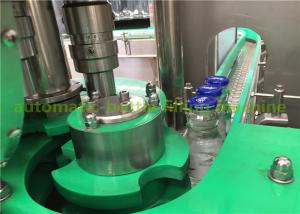 Quality Small Glass Bottle Juice Filling And Packing Machine For Hot Liquid 380V for sale