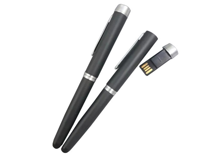 Black Matte Finishing Metal Usb Flash Drive Pen Combo With Touch Screen Handwriting Function