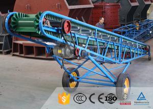 Quality Carbon Steel Industrial Conveyor Belts High Efficiency Grain Belt Conveyor for sale