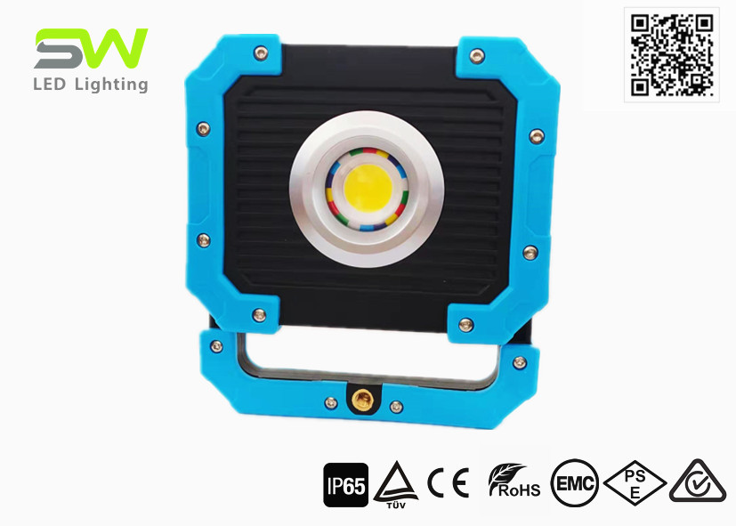 Quality Robust Aluminum 10W COB Cordless LED Inspection Light With Magnetic Stand for sale