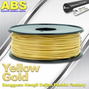 Quality Soft Colorful 1.75mm /  3.0mm 3D Printing ABS Filament  Material For 3D Printers for sale