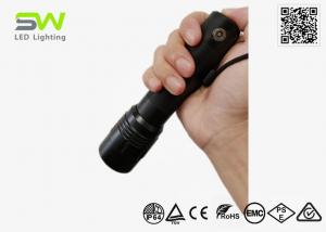 Quality 350 Lumens Rechargeable Powerful High Power LED Torch Light With Momentary Mode for sale