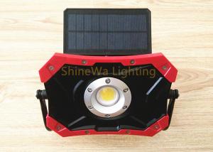 Quality Outside Solar Powered Construction Lights 10W Rechargeable Led Work Light for sale