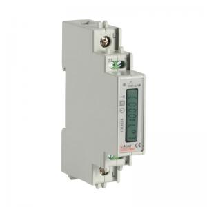 Quality Compact LCD Display Din Rail Energy Meter 50Hz 10VA RS485 for sale