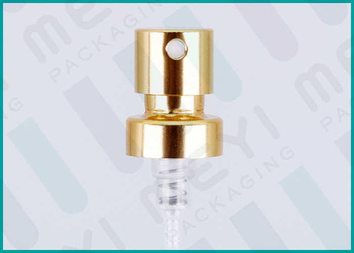 Quality Gold Screw Fine Mist Perfume Spray Pump For Cosmetic Pump Bottle for sale