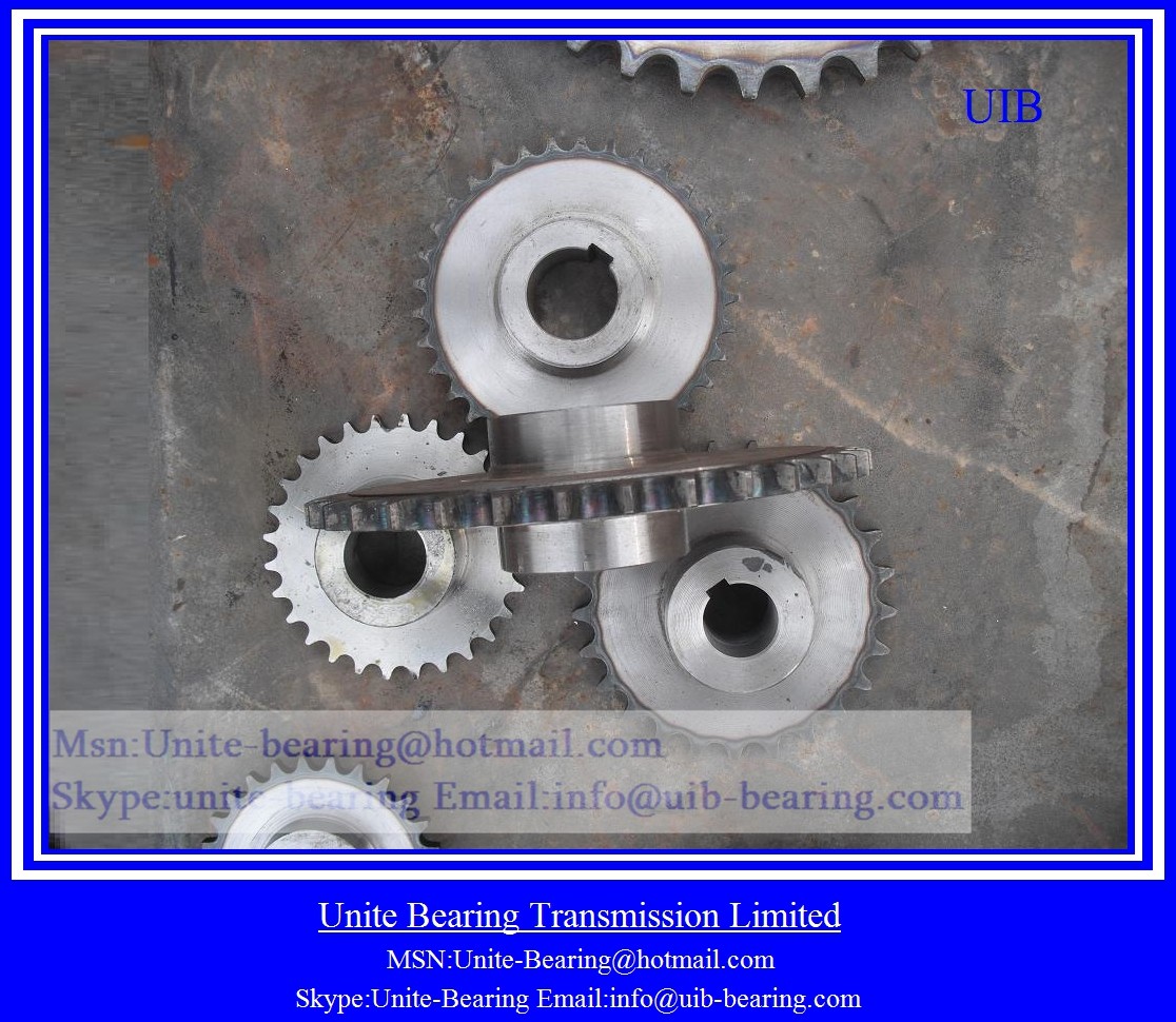 Quality 45 teeth Sprocket,chain 06B,roller chain sprocket manufacturer, for sale