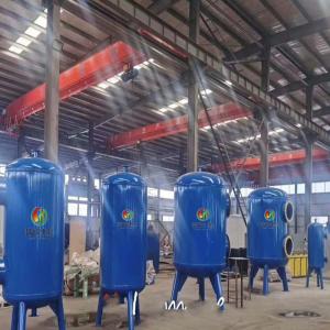 Quality Manganese Sand Multimedia Filtration Water Treatment Multimedia Filter Tanks for sale