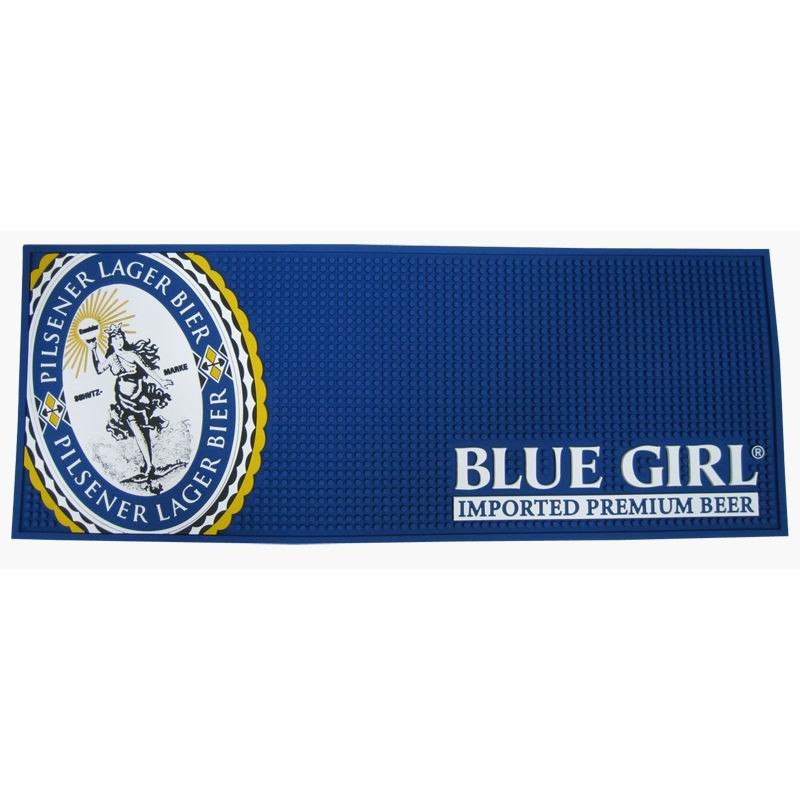 Quality Promotional Durable Soft Pvc Bar Runner / Mat For Bar Decoration , 60x10cm for sale