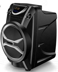Quality Small Loudest Portable Battery Powered PA Speakers , Rechargeable Trolley Speaker for sale