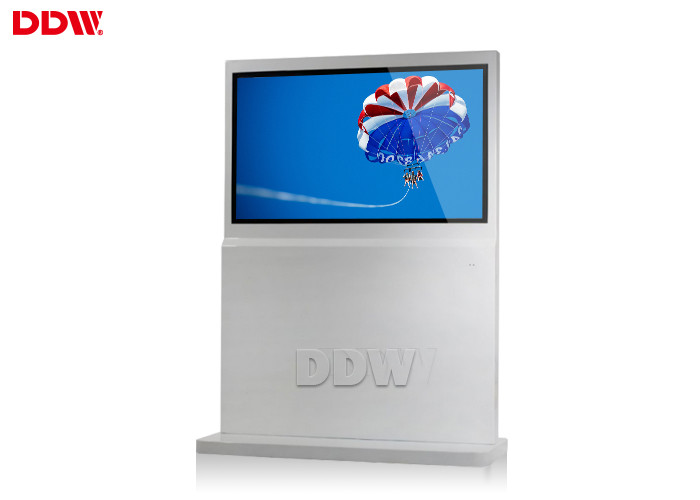 Quality Indoor Free Standing Digital Signage software freeware 65” LCD display 500cd / m2 DDW-AD6501S for sale