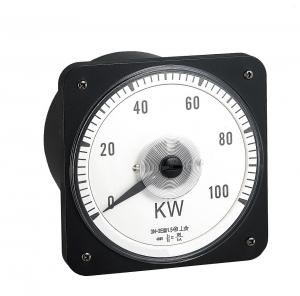 Quality Moving Coil Analog Electric Meter , 110*110mm Analogue Panel Ammeter Three Phase for sale