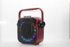 Quality Portable Audio Rechargeable PA Speaker With Bluetooth And Colorful Lights for sale
