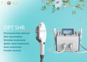 Quality Advanced ipl hair removal laser ipl shr handle with shr/ssr/1064/532/755nm wavelength for sale