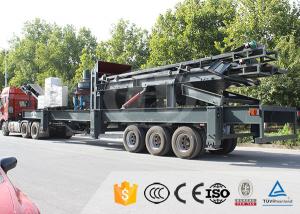 Quality PLC Control Mobile Stone Crusher Plant Mobile Impact Crushing Plant Integrated Design for sale