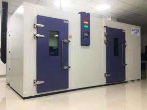 Quality LIYI 2 Doors Walk In Test Chamber Environmental Control Chamber Non Frosting Operation for sale