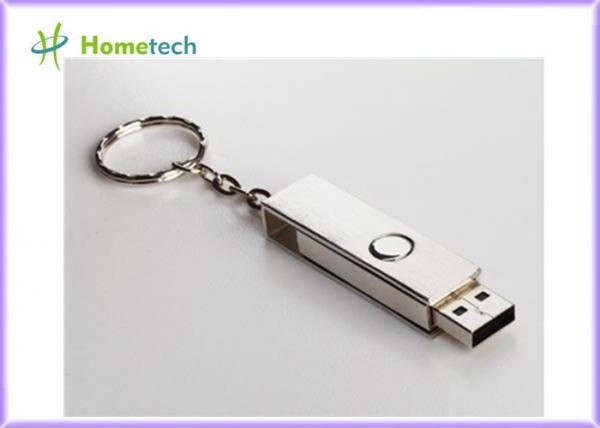 Buy 16GB / 8GB Metal Thumb Drives , memory stick pen drive pendrive with key ring at wholesale prices
