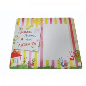Quality Anti Slip Eva Base Photo Insert Mouse Pad For Promotional Gift for sale