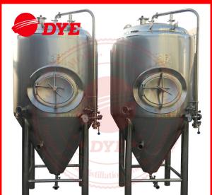 Quality 1000L SS Conical Fermenter Beer Fermentation Tank 2 Years Warranty for sale