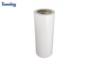 Quality Milk White Translucent  Hot Melt Glue Film , PES Hot Melt Adhesive Sheets For Wood for sale