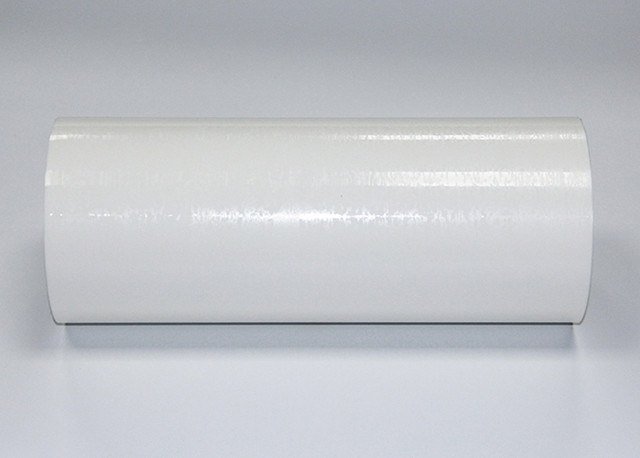 Tunsing 80 Micron White Polyester Adhesive Roll Strong Adhesion For Ironing Clothes Labels