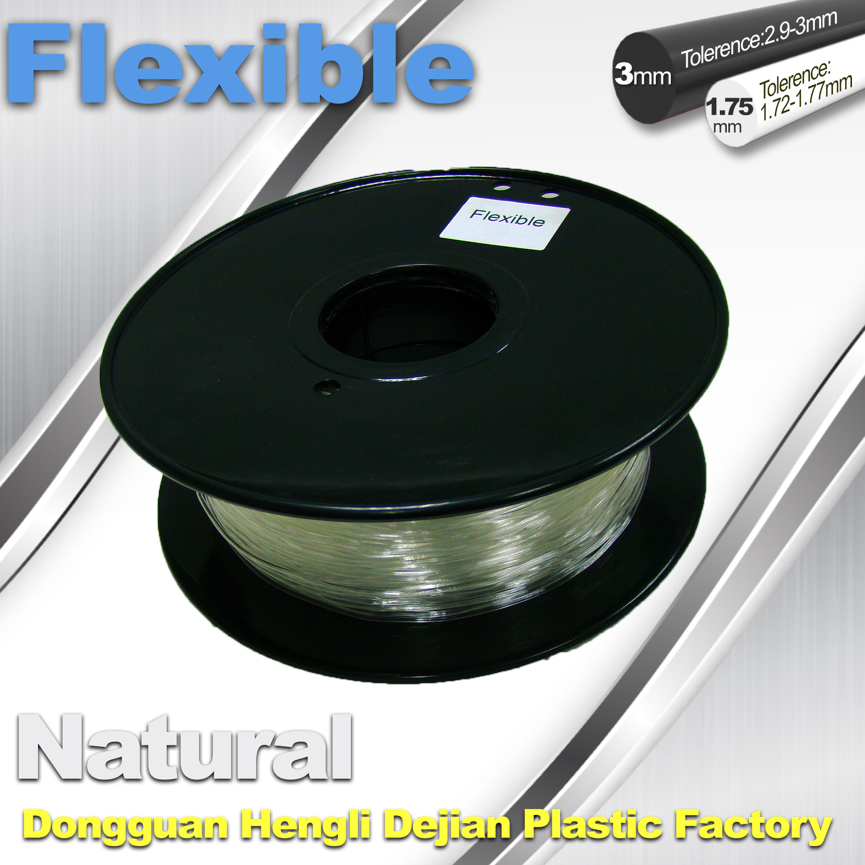 Quality Soft pla filament 1.75 / 3.0 mm  Flexible 3d Printer Filament for 3d  printing for sale