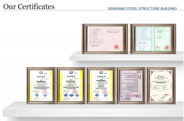 Customized Steel Structure Workshop Q355 Q235 Steel Portal Frame Warehouse