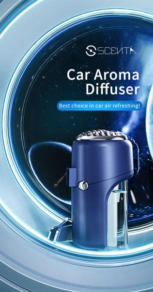 Nano Mist Scent Car Air Freshener Novelty Automotive Vent Fragrance