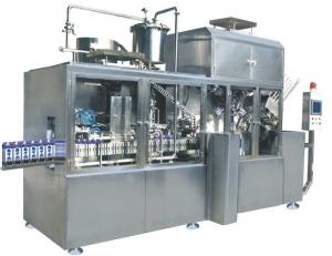 Quality 4 Head Automatic Milk Filling Capping Machine Small Bottle for sale