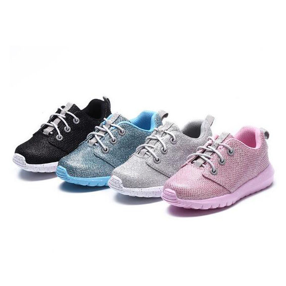 Quality 21-25#, Glitter upper, 3D out sole Various colors fashion children shoes for boys and girls for sale