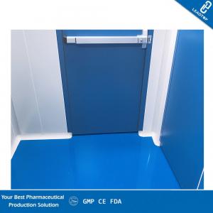 China GMP ISO 7 Pharmaceutical Clean Room Provide Clean Vertical Airflow With PVC Flooring on sale