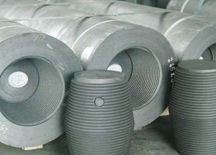 Quality Industrial UHP Graphite Electrode Raw Materials For Arc Furnaces Low Resistivity for sale