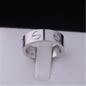 Quality Luxury Brand Jewelry Love Ring In 18K White Gold B4084700 for sale