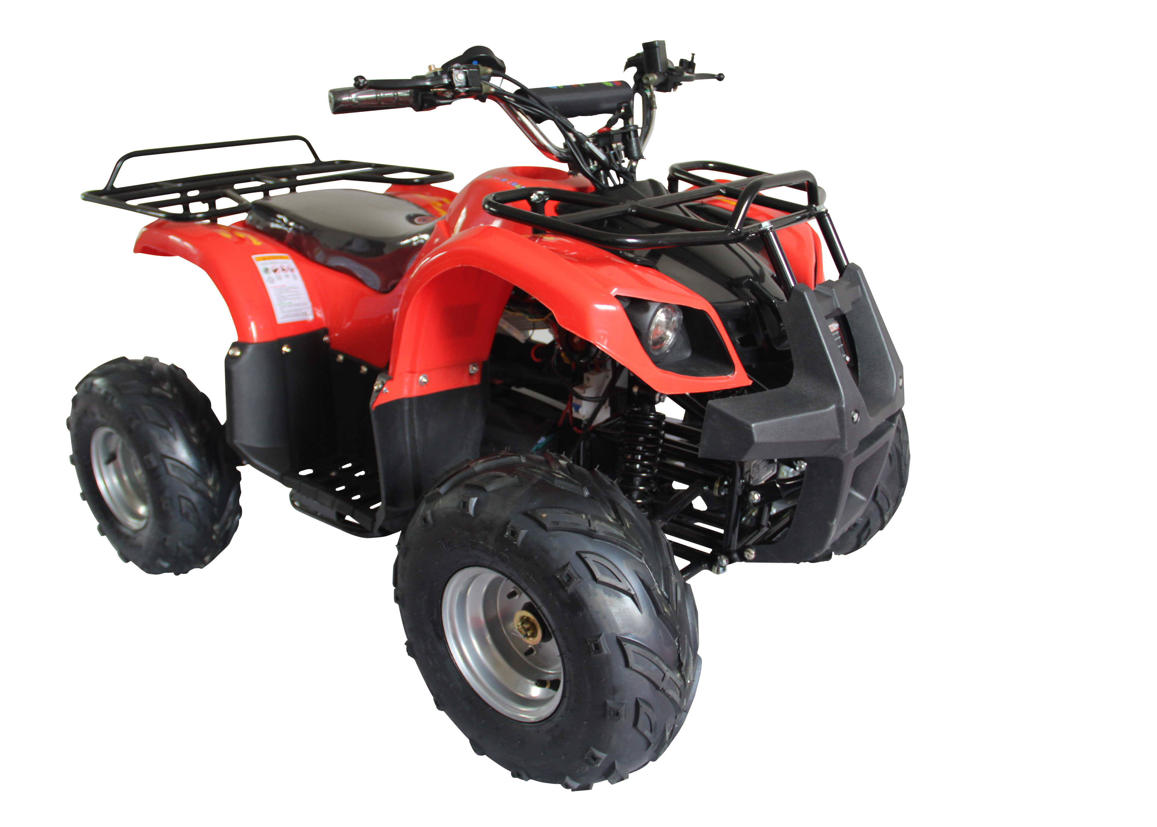 Quality High Speed 48V or 60V Electric Quad ATV four wheel with Chain or Gear Transmission for sale