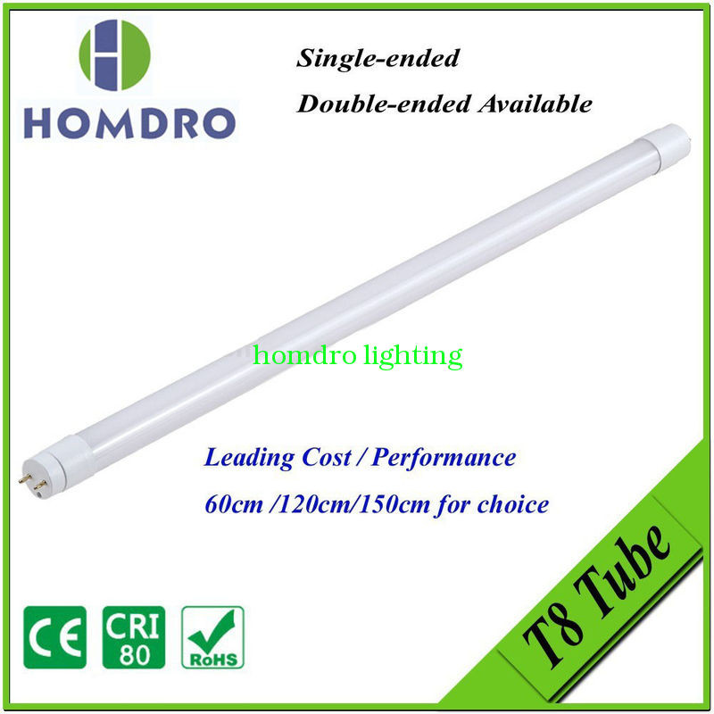 China LED tube T8, 0.6m 9W 750lm , Cost-effective version, CE approved. on sale