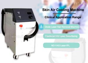 Quality Low Temperature Cold Air Machine Comfortable Skin Cooling Machine For Laser Treatment for sale
