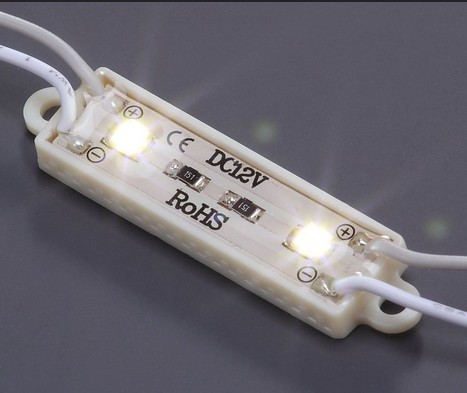 Quality 2pcs SMD 5050 leds 0.48W plastic shell led module with CE&ROHS waterproof IP65 for sale