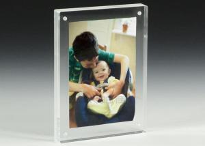 Quality Clear Acrylic OEM Factory Custom Picture Frames With Magnetics for sale