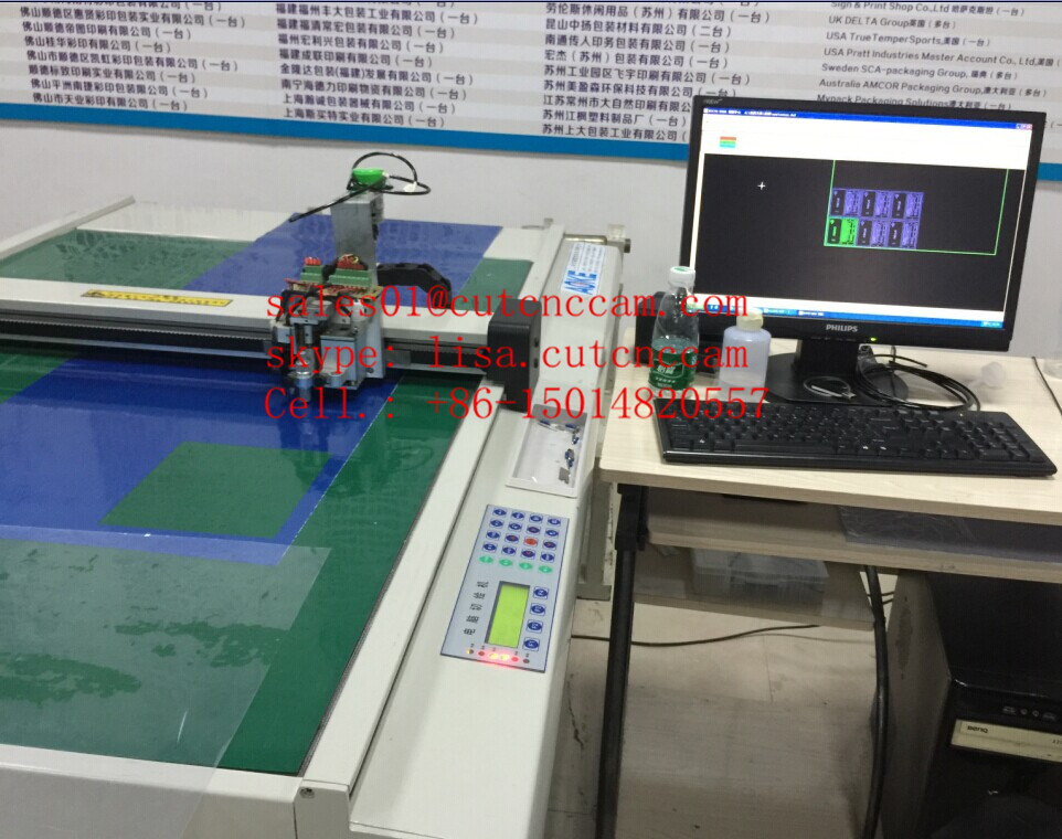 Quality Pregreg Carbon Fibre Phone Adhesive Paper Film Pattern Cutting Plotter Machine for sale